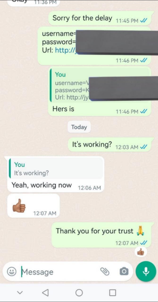 WhatsApp Proof 3